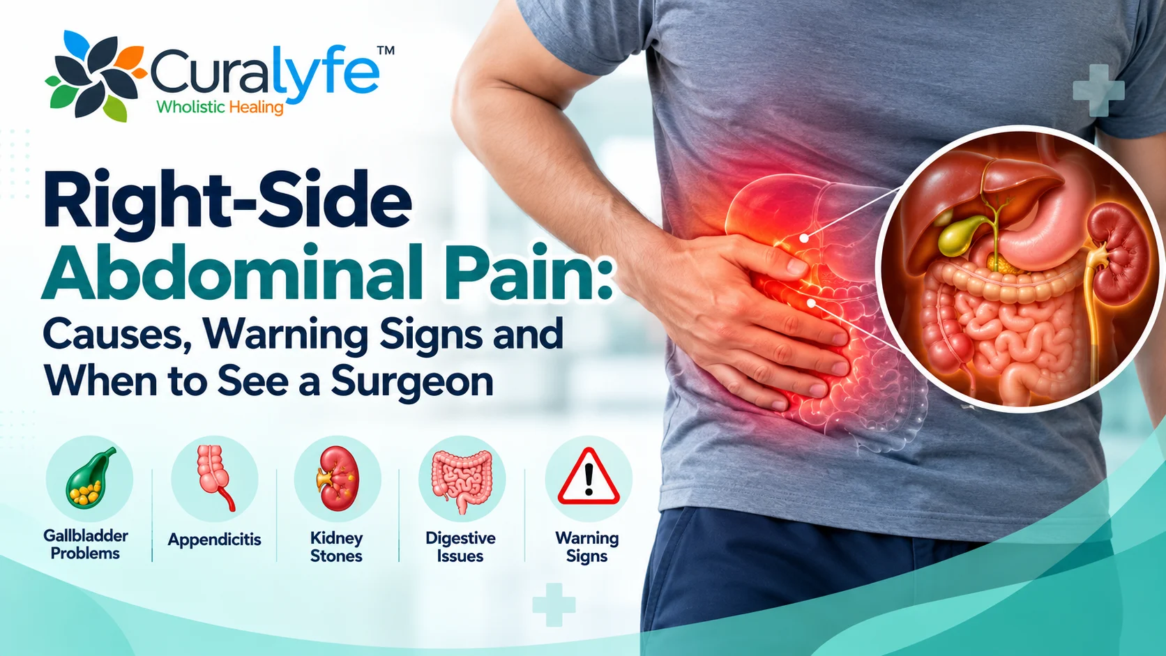Right Side Abdominal Pain Causes Warning Signs Curalyfe