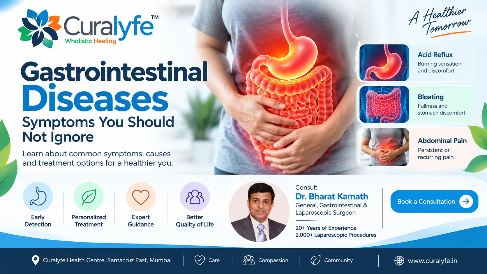 Gastrointestinal Diseases You Should Not Ignore: Symptoms & Warning Signs